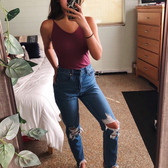 American Eagle Outfitters Tops - american eagle rib body suit